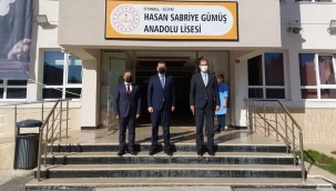Kaymakam Tolga Toğan Silivri'deki bazı okulları ziyaret etti