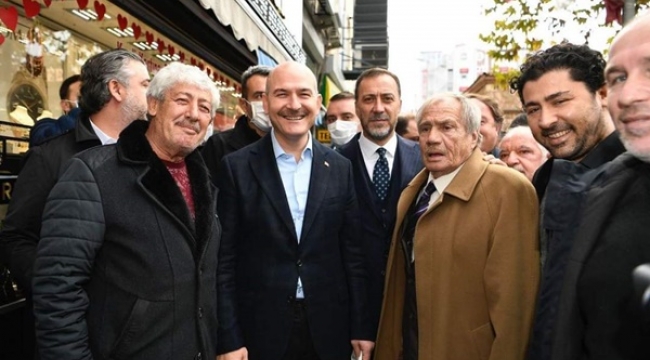 Maşalacılardan Bakan Soylu'ya yoğun ilgi