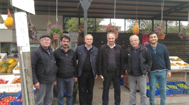 Sami Barlas'tan Alipaşa Köy Pazarı Ziyareti
