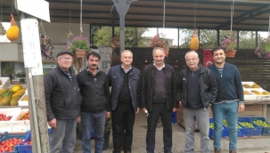 Sami Barlas'tan Alipaşa Köy Pazarı Ziyareti