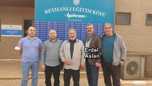 Silivri İlçe Milli Eğitim Şube Müdürü İHH için Reyhanlı'ya gitti