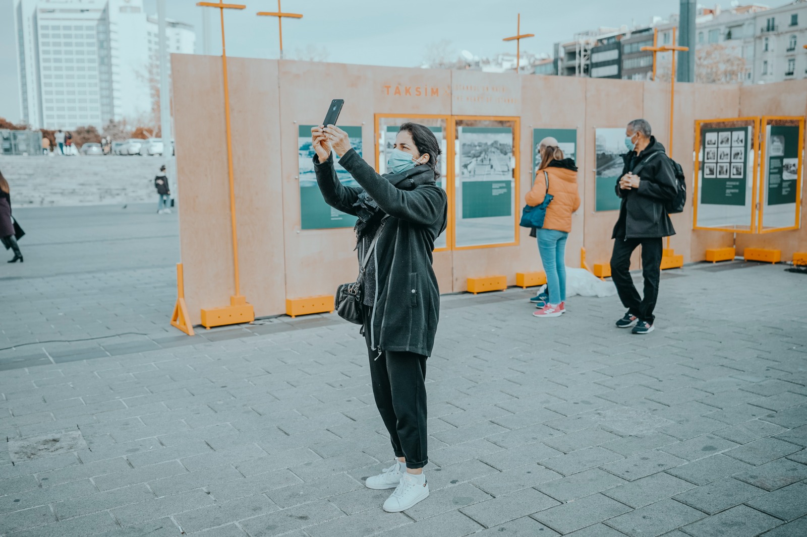 Taksim'in Tarihi Meydanda Sergileniyor