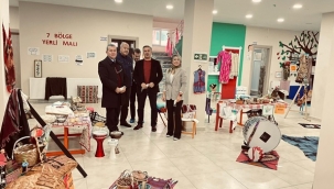 Çanta İbrahim Emine Akçay Anaokulu'nda 7 Bölge Bir Sergide Buluştu