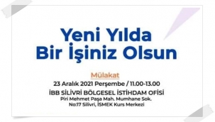 İBB 100'ÜN ÜZERİNDE SİLİVRİLİYE İŞ BULACAK