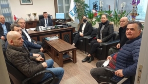 İYİ'lerden Silivri İSKİ ve Mezarlıklar Müdürlüğüne ziyaret