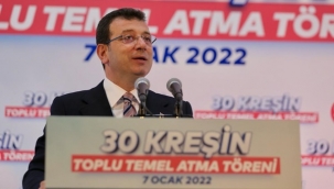 İmamoğlu 30 kreşin temelini attı! Gümüşyaka'ya hayırlı olsun!