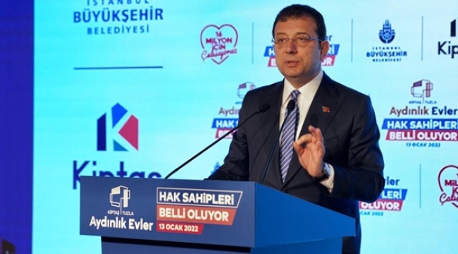 İmamoğlu: Bir Avuç İnsanı Mutlu Etme Çabasında Asla Olmadık, Olmayacağız