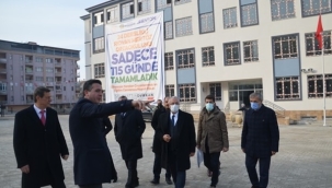 Silivri SİAD üyesi Rıdvan Mertöz'ün yaptırdığı okul tamamlandı