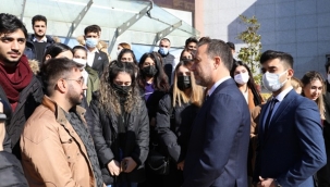 Başkan Yılmaz Üniversite Öğrencileri İle Buluştu