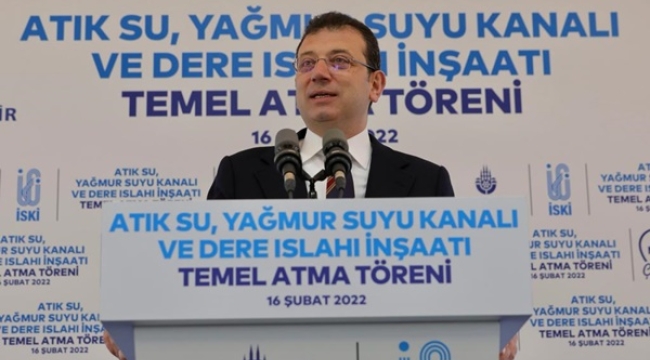 İmamoğlu'ndan partilere "İSKİ" çağrısı: En üst seviyede erdem bekliyorum