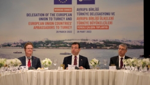 AB Türkiye Delegasyonu'yla Bir Araya Gelen İmamoğlu: "Değişim Sürecine Hazırlanın"