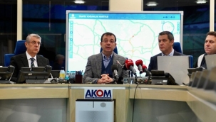 Başkan İmamoğlu'ndan Önce Teşekkür, Sonra Uyarı: Özel Araçlarınızla Trafiğe Çıkmamanız En Kıymetli Tedbir