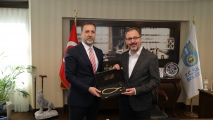 Başkan Yılmaz, Gençlik ve Spor Bakanı Kasapoğlu'nu Ağırladı