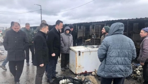 CHP Silivri'den Balıkçılara Geçmiş Olsun Ziyareti