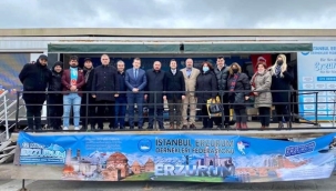 Erzurum'un tanıtım aracına yoğun ilgi