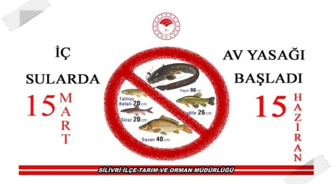 İç Sularda Av Yasağı 15 Haziran'a Kadar Sürecek