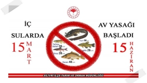 İç Sularda Av Yasağı 15 Haziran'a Kadar Sürecek