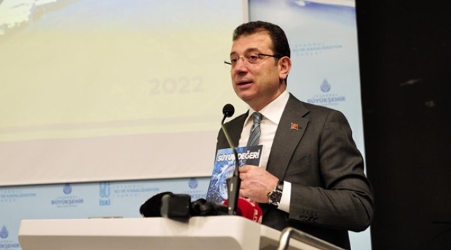 İmamoğlu: Suyu Siyasi Malzeme Yaparsak İstanbul'a İhanet Etmiş Oluruz