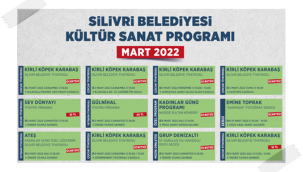 Mart Ayı Kültür ve Sanat Programı Belli Oldu