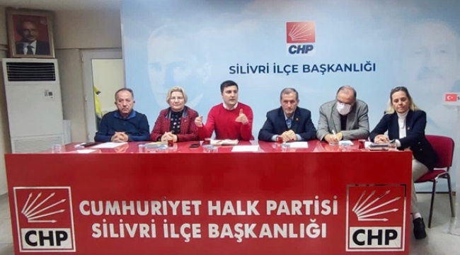 Millet İttifakı grup toplantısı CHP İlçe Başkanlığında gerçekleştirildi