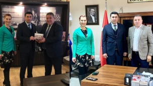 ODAK Okulları Yöneticilerinden Koçer ve Çalışkan'a Ziyaret