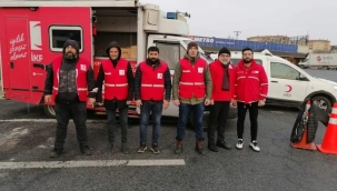 Türk Kızılay Silivri Şubesi Hazır Kıta Bekliyor