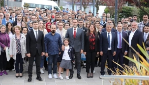 Başkan Yılmaz Personelleri İle Bayramlaştı