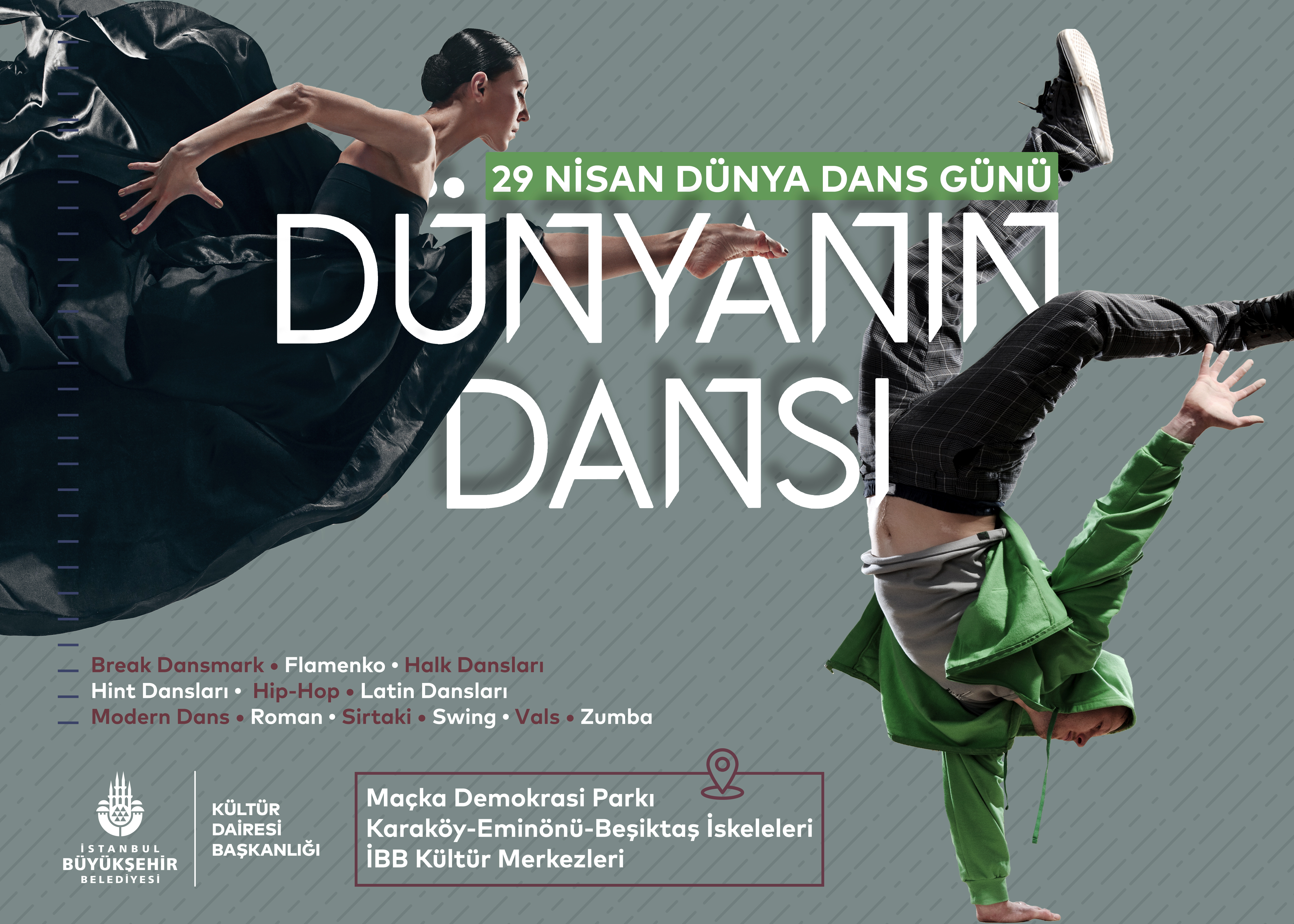 Dünyanın Dansı İstanbul Meydanlarında