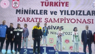 Elvin Ceren Bali Karate'de Ülke Şampiyonu Oldu