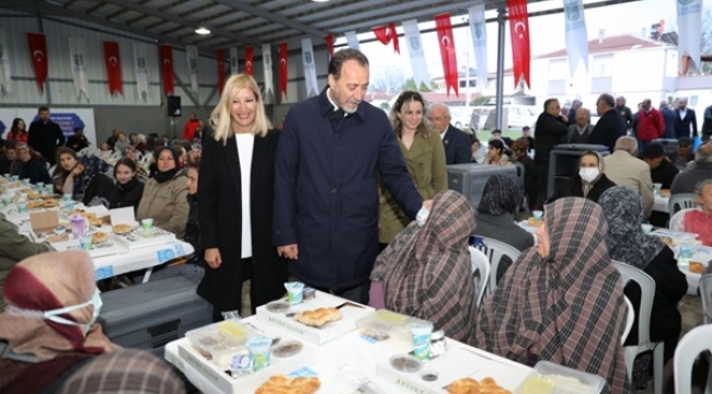 Gönül Sofraları Sayalar ve Danamandıra'da Kuruldu