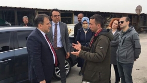 İl Tarım Müdürü'nden Silivri'deki Balıkçılara Geçmiş Olsun Ziyareti