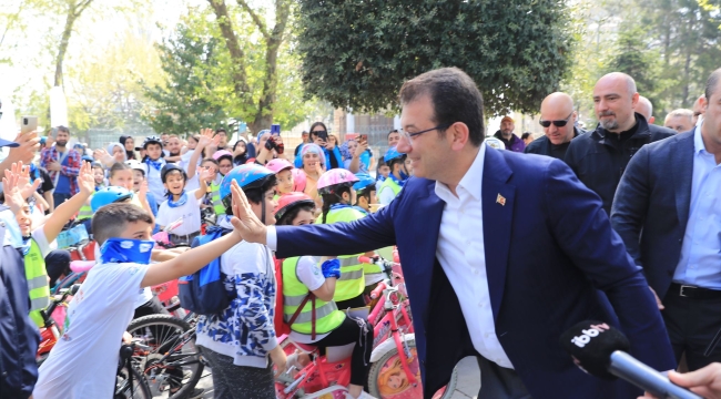 İmamoğlu'ndan Bisikletlilere Müjde: İstanbul'da Bisiklet Yolları Artıyor