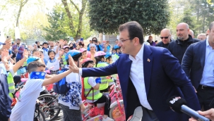 İmamoğlu'ndan Bisikletlilere Müjde: İstanbul'da Bisiklet Yolları Artıyor