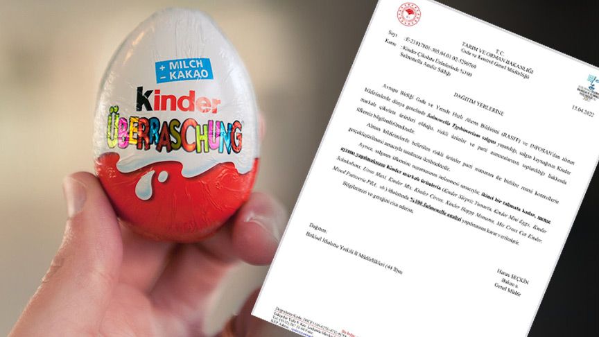 Kinder Ürünlerine "Salmonella Analizi" Zorunluluğu