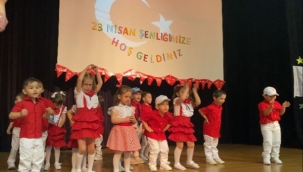 Maşalacı'nın Minik Öğrencileri 23 Nisan'ı Coşkuyla Kutladı
