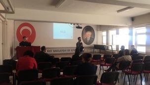 Necip Sarıbekir Lisesi Velileri "Ailede Pozitif Disiplin" Konusunda Bilgi Aldı