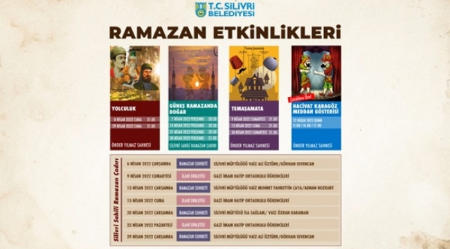 Silivri Belediyesinden Ramazan'a Özel Etkinlikler