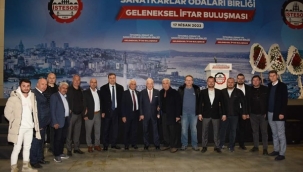 Silivri Şoförler Odası Başkanı, İSTESOB'un iftarına katıldı
