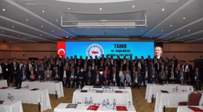 TASKK Başkanlar Kurulu Toplantısı Antalya'da Yapıldı