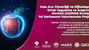 TÜBİTAK TÜSSİDE, Gıda Arzı Güvenliği ve Dijitalleşme Ortak Araştırma Geliştirme Merkezi'nin (GADOM) Stratejik Yol Haritasını Hazırlayacak