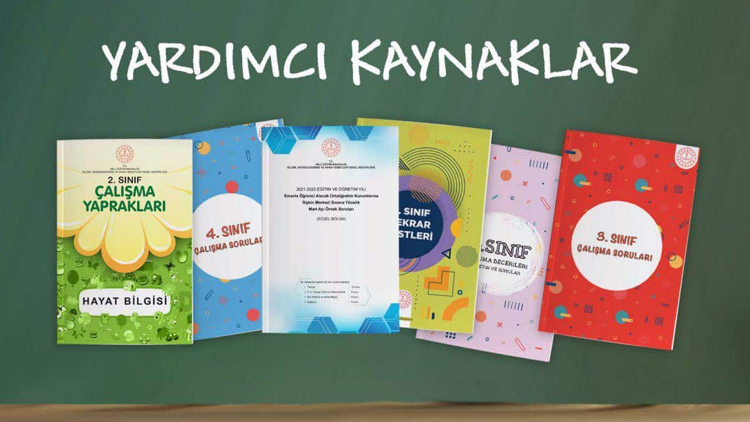 8 Bin Sorudan Oluşan Mayıs Ayı Yardımcı Kaynak Paketi Yayımlandı