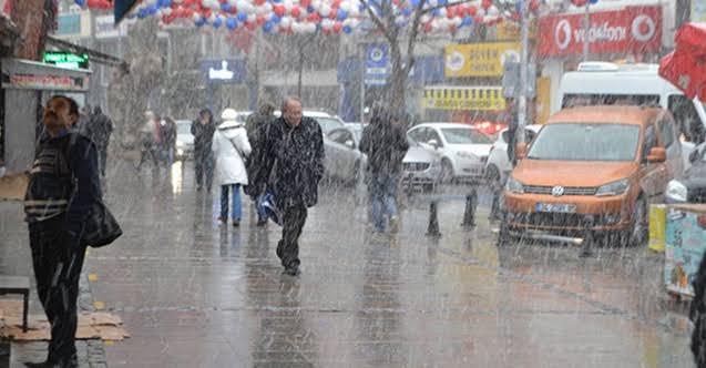 AKOM'dan Sağanak Uyarısı