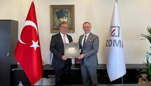 Armatür Derneği Başkanı Gökhan Turhan'dan, Tecdelioğlu'na hayırlı olsun ziyareti