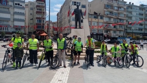 Bağımlılığa karşı pedal çevirdiler