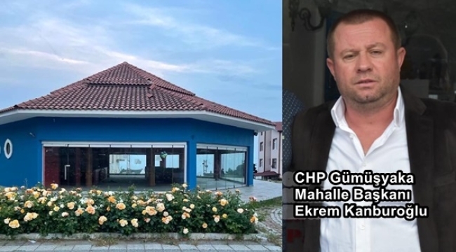 CHP bastırdı, Gümüşyaka çay bahçesi yeniden düğüncülere açıldı