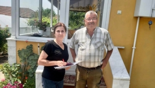 CHP'li öbek sorumlusu Çeltik'te 419 haneyi ziyaret etti