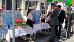 Değirmenköy Atatürk Ortaokulu'nda Bilim Fuarı Açıldı