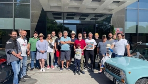 Edirne'de 1'inci Klasik Otomobil Balkan Turu Gerçekleşti