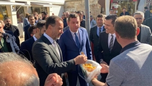 Hacı Hamdi Arkaz adına hayır lokması dağıtıldı