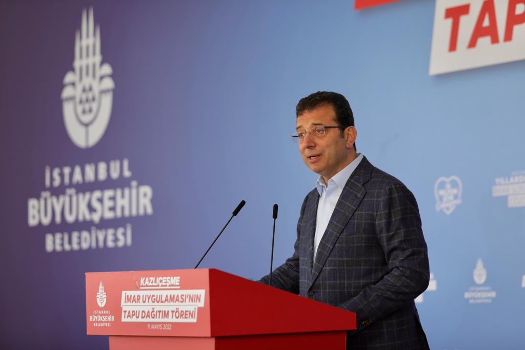 İmamoğlu: "Bu Başarıyı Yol Arkadaşım Tufan Kahraman'a Hediye Ediyorum"